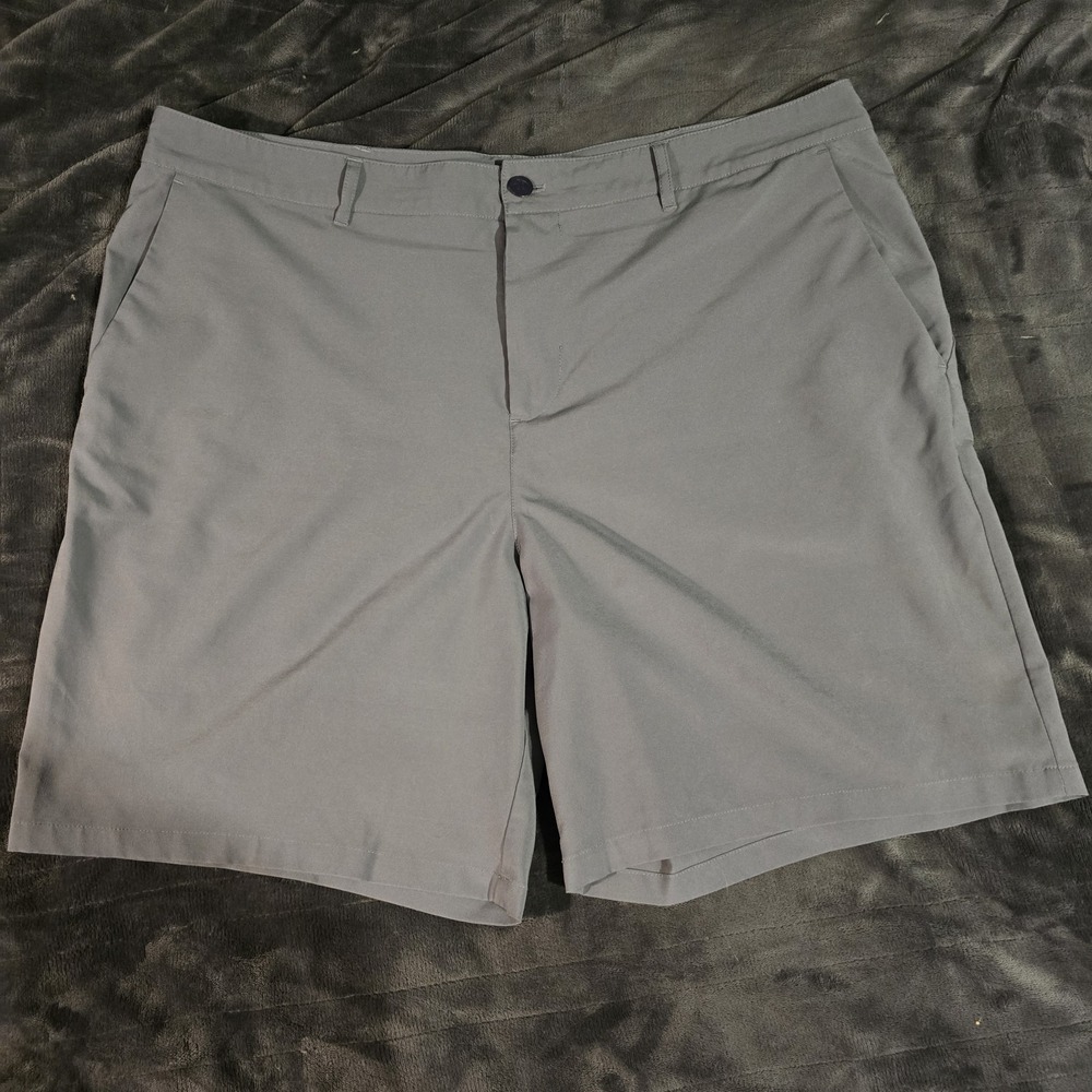 The‎ Normal Brand Shorts Mens 40 Gray Button 13.5" Inseam Lightweight Stretch